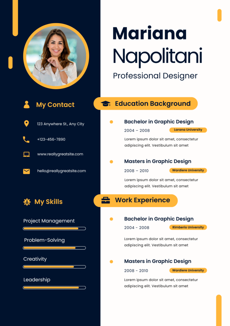 Un CV parfait en toute simplicité Mon CV Parfait