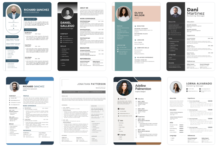Modèle de CV Éditable – L’outil parfait pour créer un CV professionnel en quelques minutes