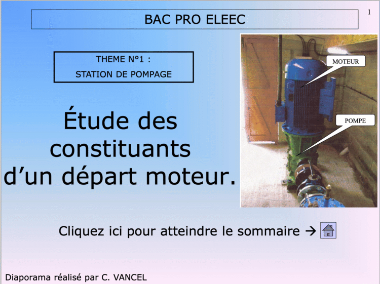 Étude des constituants d’un départ moteur en PDF Étude des constituants d’un départ moteur en PDF